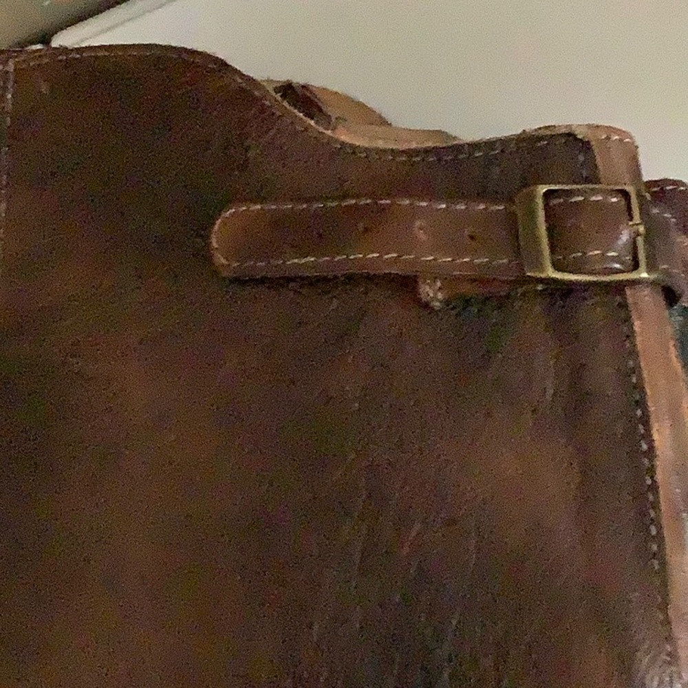 EUC Bed Stu Della leather Teak Lace-Up boots cobbler made Goodyear welted. - Picture 9 of 10